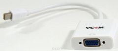 VCOM VHD6070, White - Mini DisplayPort M - VGA F (0,2 )