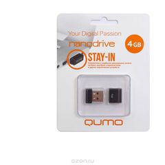 QUMO Nano 4GB, Black