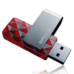 Silicon Power Ultima U30 8GB, Red USB- 