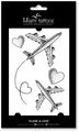 Miami Tattoos   Plane & Love, 1 , 10   15 