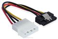 GCR GC-ST203   MOLEX 4pin / SATA 15pin (0,15 )