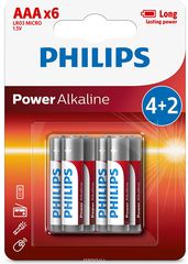   Philips "Power",  AA, 1,5 , 6 