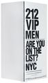 Carolina Herrera "212 VIP Men Are you on the list? NYC".  , 100 