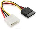 GCR GC-ST201   MOLEX 4pin / SATA 15pin (0,15 )