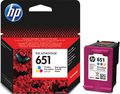 HP C2P11AE (651), Color   HP DeskJet Ink Advantage 5645/5575