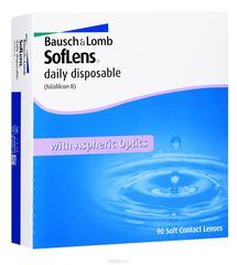 Bausch + Lomb   Soflens Daily Disposable (90 / 8.6 / -2.50)