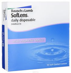 Bausch + Lomb   Soflens Daily Disposable (90 / 8.6 / -2.75)