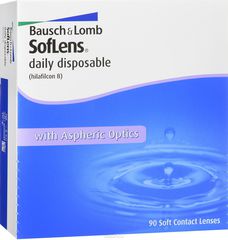 Bausch + Lomb   Soflens Daily Disposable (90 / 8.6 / -3.50)