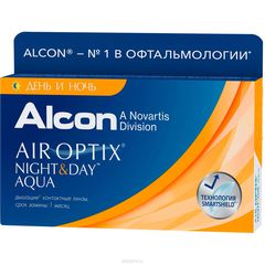 Alcon-CIBA Vision   Air Optix Night & Day Aqua (3 / 8.4 / -2.00)