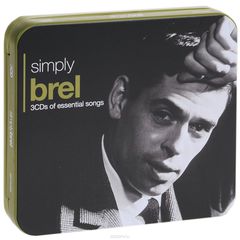 Jacques Brel. Simply Brel (3 CD)