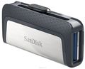 SanDisk Ultra Dual USB Type-C 128 GB, Grey USB- (SDDDC2-128G-G46)