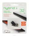 QUMO Hybrid II 32GB, Silver USB-