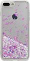 DYP Liquid Case Hearts   Apple iPhone 7/8 Plus, Pink Silver