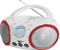 BBK BX150BT, White Red CD/MP3 