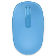 Microsoft Wireless Mobile Mouse 1850, Cyan Blue  (U7Z-00058)