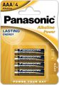   Panasonic "Alkaline Power", LR03 (AAA), 1,5, 4 