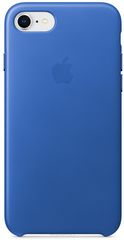 Apple Leather Case   iPhone 7/8, Electric Blue