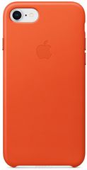 Apple Leather Case   iPhone 7/8, Bright Orange