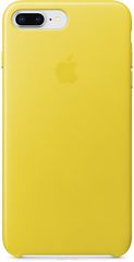 Apple Leather Case   iPhone 7 Plus/8 Plus, Spring Yellow