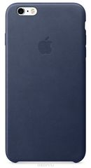 Apple Leather Case   iPhone 6s Plus, Midnight Blue