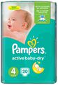 Pampers  Active Baby 8-14  ( 4) 20 