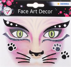 Herma    Face Art Pink Cat