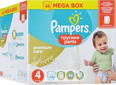 Pampers Pants  Premium Care 9-14  ( 4) 66 