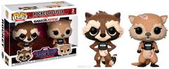 Funko POP! Bobble  2-Pack Marvel GOTG TT Rocket & Lylla 23212