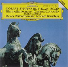 Leonard Bernstein. Mozart. Symphonien 25, 29 / Klarinettenkonzert