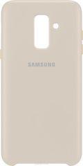 Samsung Dual Layer Cover   Samsung Galaxy A6+ (2018), Gold