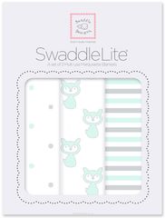 SwaddleDesigns   SwaddleLite Pstl SeaCrystal Little Fox 3 