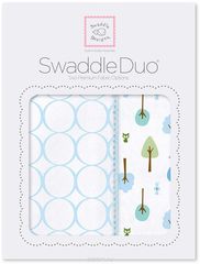 SwaddleDesigns   Swaddle Duo PB Cute & Wild 2 