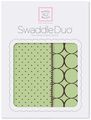 SwaddleDesigns   Swaddle Duo Lime Modern 2 