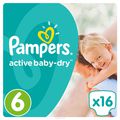 Pampers Active Baby  6, 15+ , 16 