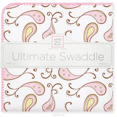 SwaddleDesigns   Pink Paisley
