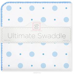 SwaddleDesigns   Blue Big Dot Lt Dot