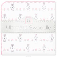 SwaddleDesigns   Ultimate Garden Bunnie Pink