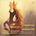 Prokofiev, Shostakovich, Smetana Quartet. String Quartet No. 1. String Quartet No. 3 (LP)