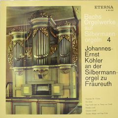 Johann Sebastian Bach. Bachs Orgelwerke Auf Silbermannorgeln 4 (LP)