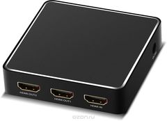 Greenconnect GL-vA03, Black  HDMI v2.0 1  2 