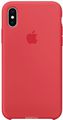 Apple Silicone Case   iPhone X, Red Raspberry