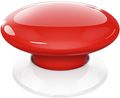 Fibaro THE BUTTON FGPB-101-3 ZW5, Red   