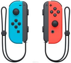   Joy-Con  Nintendo Switch, Neon Red Neon Blue