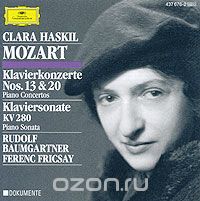 Clara Haskil. Mozart. Klavierkonzerte Nr. 13 & 20 / Klaviersonate KV 280