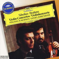 Pinchas Zukerman, Daniel Barenboim. Sibelius / Brahms. Violin Concertos