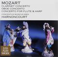 Nikolaus Harnoncourt. Wolfgang Amadeus Mozart. Clarinet Concerto / Oboe Concerto / Concerto For Flute & Harp