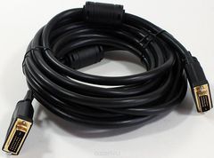 VCOM VDV6300, Black  DVI - DVI Dual Link 25M/25M (5 )