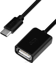 Greenconnect GCR-UC1AF-BB2S, Black  USB Type C/USB 2.0 (0,5 )