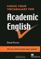 Check Your Vocabulary for Academic English