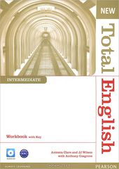 New Total English: Intermediate: Workbook with Key (+ CD)